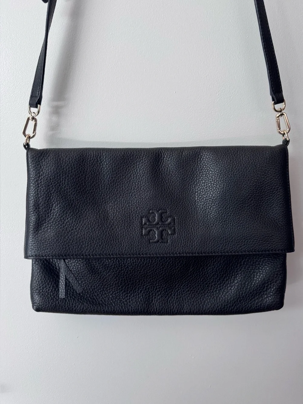 Tory Burch pebbled leather